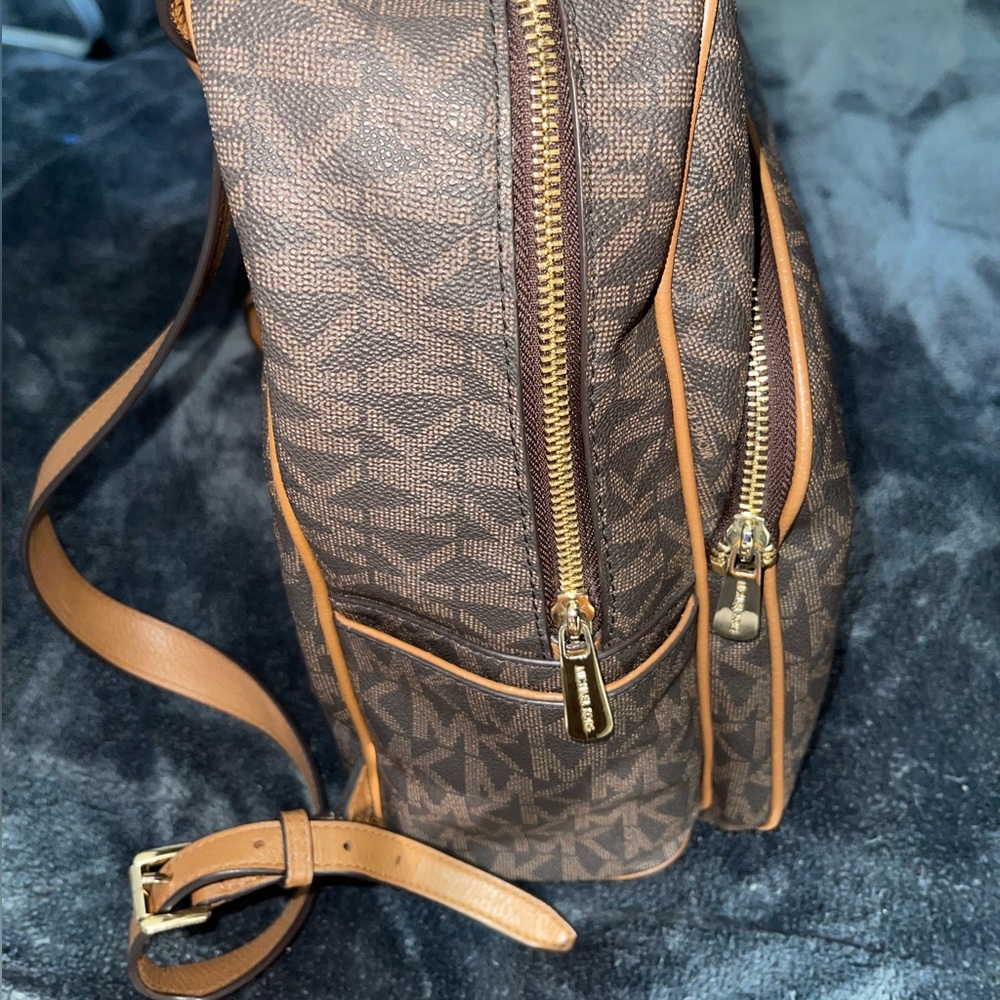Michael Kors Backpack Logo Backpack brown - Picture 5 of 7